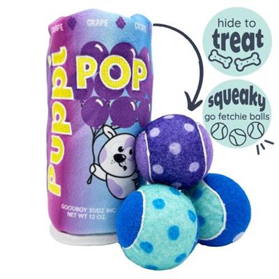 Puppi Pop Grape Dog Toy