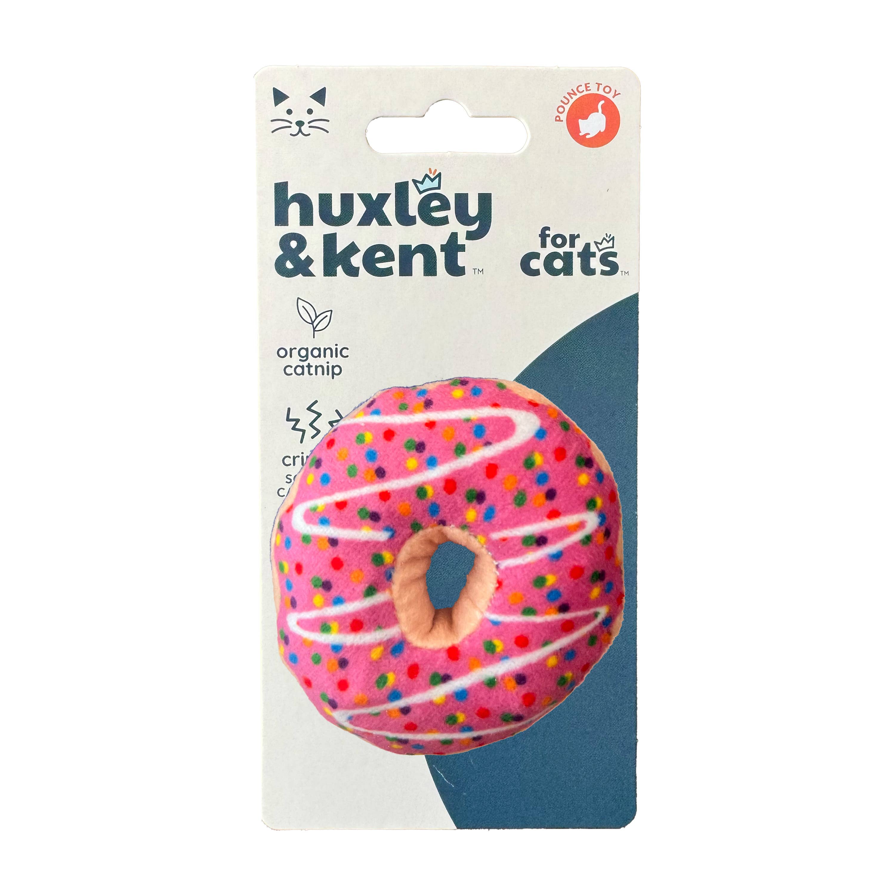 Strawberry Donut Cat Toy