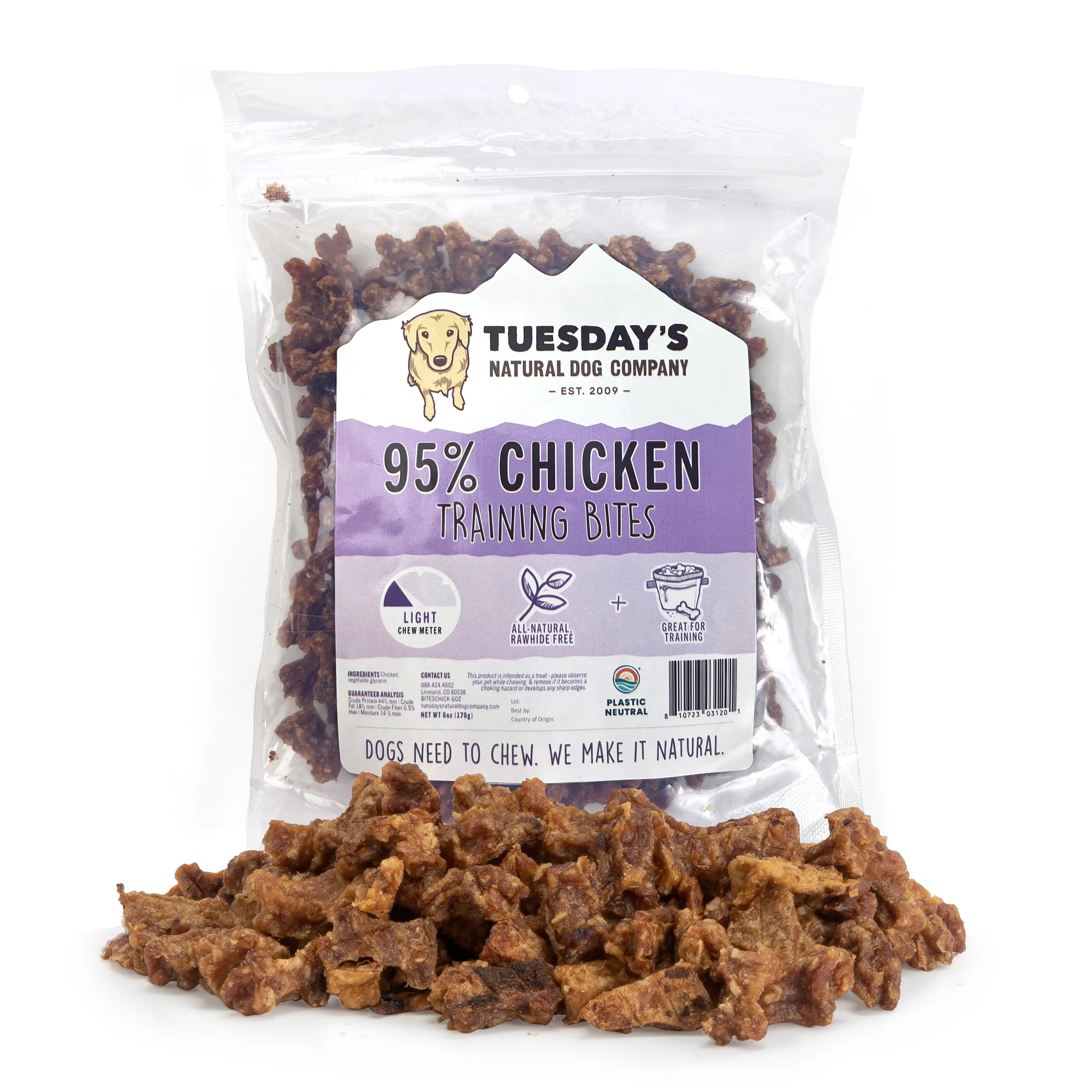 Chicken training bites - Tuesdays - Dog Treats