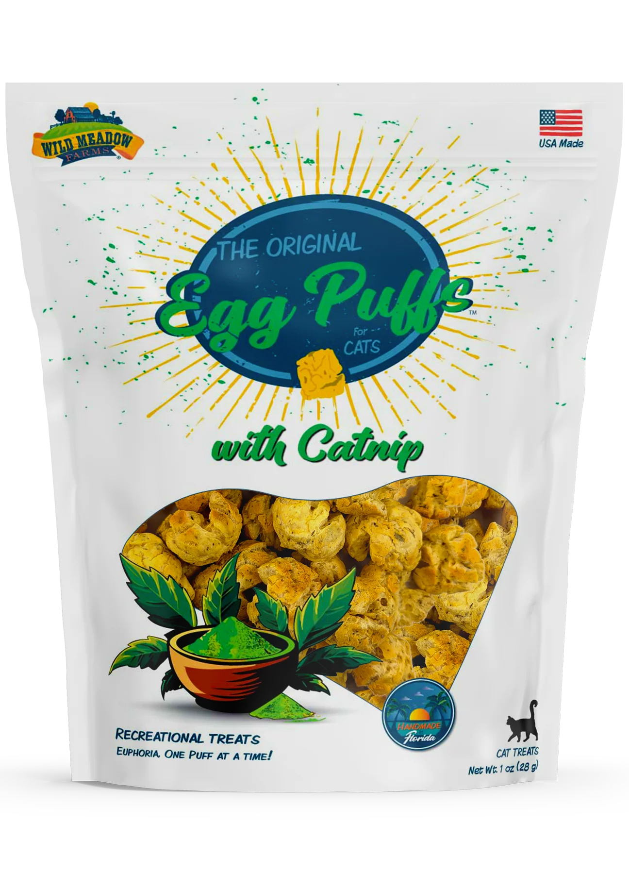 Egg Puffs Cat Treats