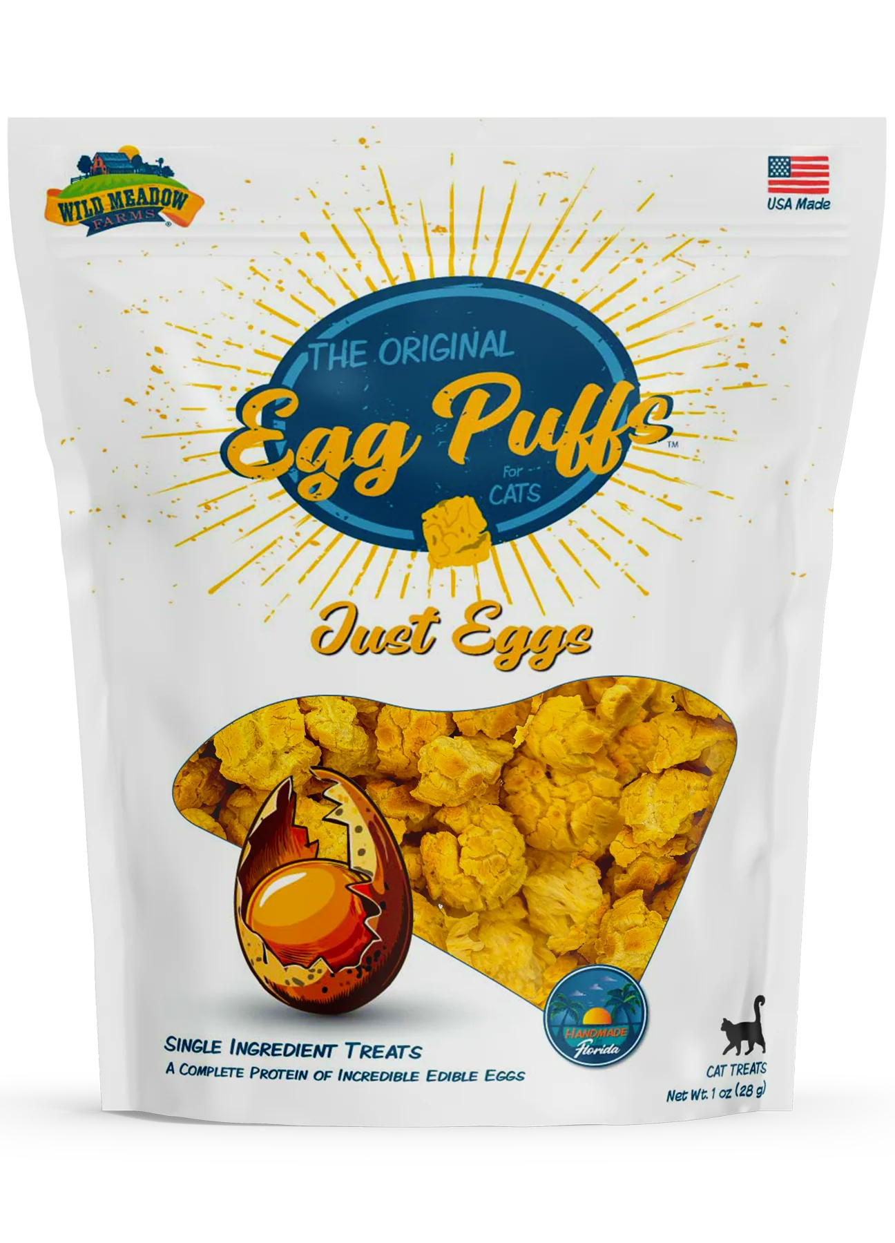 Egg Puffs Cat Treats