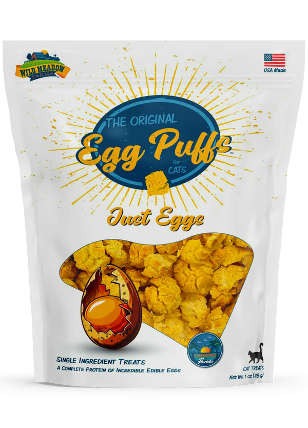 Egg Puffs Cat Treats