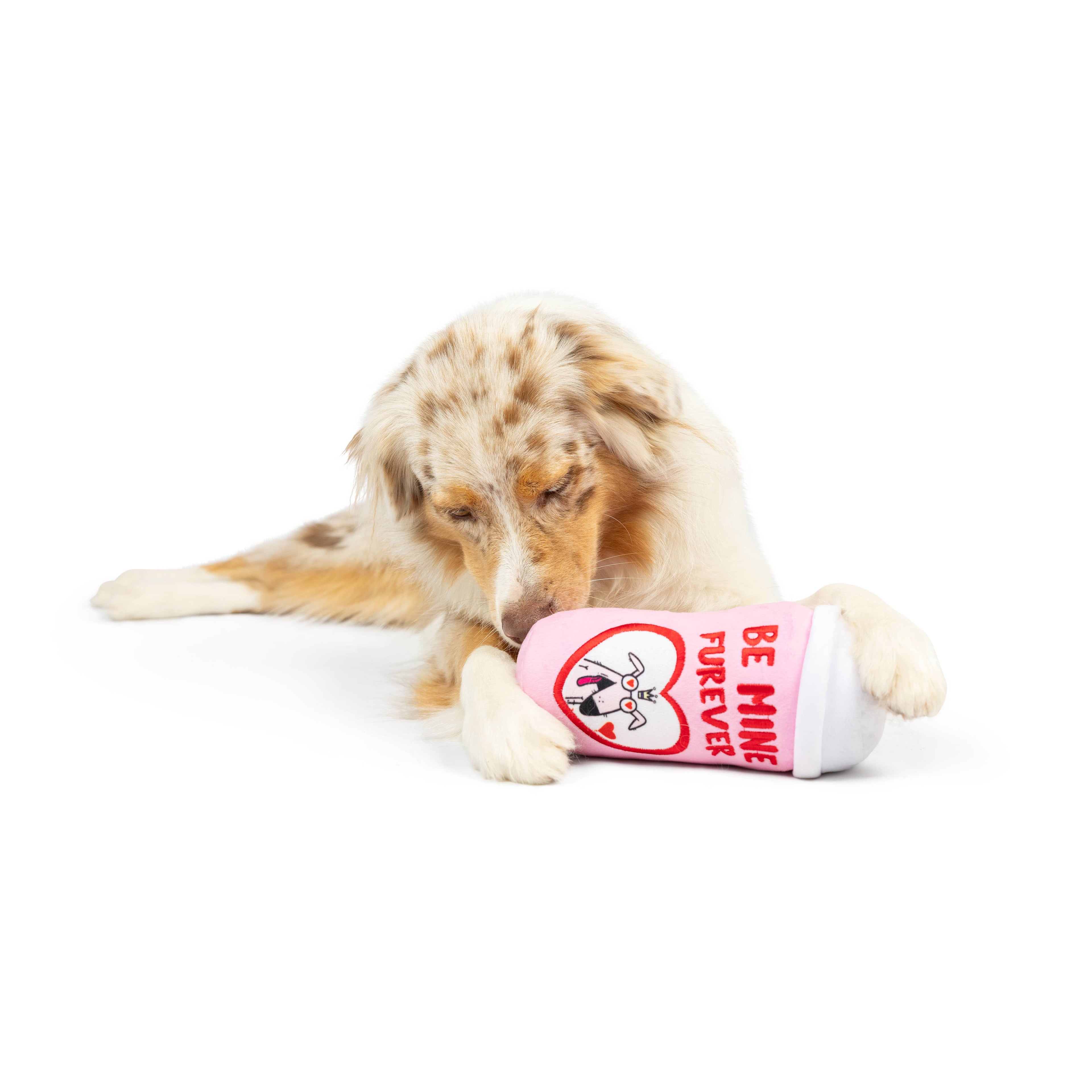 Be Mine Furever Latte Dog Toy (Double Sided)