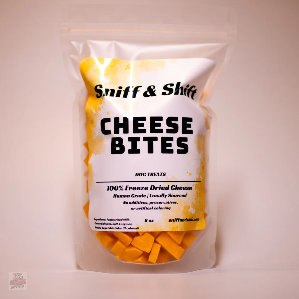 Cheese bites 8 oz - Sniff & Shift
